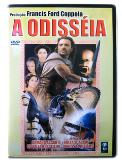 DVD A Odisséia Armand Assante Greta Scacchi Vanessa Williams Original The Odyssey Isabella Rossellini Andrey Konchalovsk