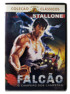DVD Falcão O Campeão Dos Campeões Sylvester Stallone 1987 Original Over The Top Robert Loggia Menahem Golan