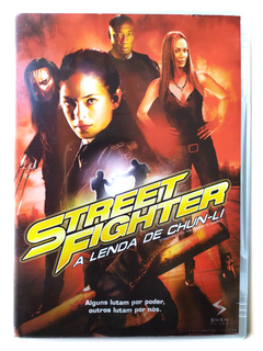 DVD Street Fighter A Lenda De Chun Li Kristin Kreuk Original Chris Klein Neal McDonough Andrzej Bartkowiak
