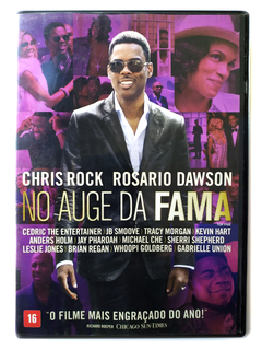 DVD No Auge Da Fama Chris Rock Rosario Dawson Top Five Original Cedric the Entertainer Gabrielle Union