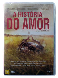 DVD A História do Amor Derek Jacobi Sophie Nélisse Novo Original Gemma Arterton Elliott Gould Radu Mihaileanu