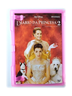 DVD O Diário da Princesa 2 Casamento Real Anne Hathaway Original Julie Andrews Chris Pine Callum Blue Garry Marshall - loja online