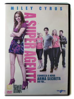DVD A Super Agente Miley Cyrus Joshua Bowman Megan Park Original So Undercover Alexis Knapp Tom Vaughan
