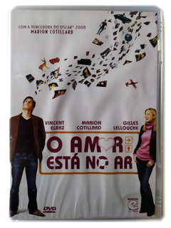 DVD O Amor Está No Ar Vincent Elbaz Marion Cotillard Original Gilles Lellouche Rémi Bezançon