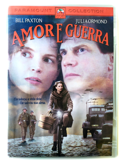 DVD Amor e Guerra Bill Paxton Julia Ormond Resistance Original Philippe Volter Sandrine Bonnaire Todd Komarnicki