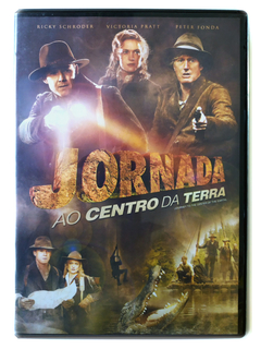DVD Jornada Ao Centro Da Terra Ricky Schroder Victoria Pratt Original Peter Fonda T. J. Scott