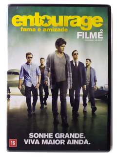 DVD Entourage Fama e Amizade O Filme Kevin Connolly Original Adrian Grenier Kevin Dillon Jerry Ferrara Doug Ellin