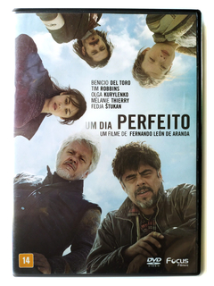 DVD Um Dia Perfeito Benicio Del Toro Tim Robbins Original Olga Kurylenko Mélanie Thierry Fernando León de Aranoa