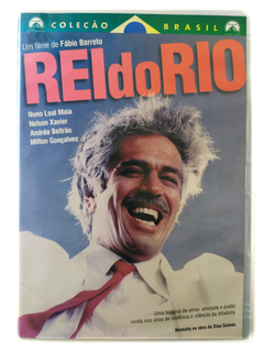 DVD Rei do Rio Nuno Leal Maia Nelson Xavier Andréa Beltrão Original Milton Gonçalves 1985 Fábio Barreto