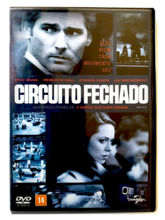DVD Circuito Fechado Eric Bana Rebecca Hall Julia Stiles Original Closed Circuit Jim Broadbent John Crowley