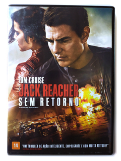 DVD Jack Reacher Sem Retorno Tom Cruise Cobie Smulders Original Danika Yarosh Patrick Heusinger Edward Zwick