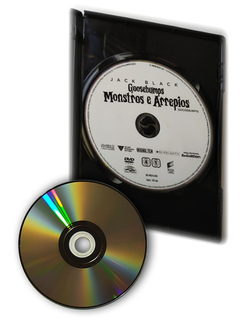 DVD Goosebumps Monstros e Arrepios Jack Black Dylan Minnette Original Odeya Rush Rob Letterman na internet