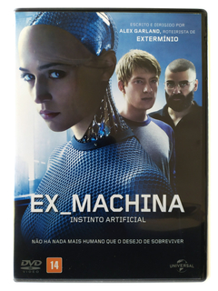 DVD Ex Machina Instinto Artificial Domhnall Gleeson Original