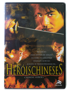 DVD Heróis Chineses John Zhang Lei La Kong Dragon Hero Original Chinese Heroes Douglas Kung