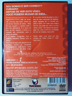 DVD Vídeo Coice 4 Original TV Rodeio Raro - comprar online