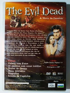 DVD The Evil Dead A Morte do Demônio Sam Raimi 1981 Original - comprar online