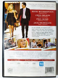 DVD Como Você Sabe Owen Wilson Paul Rudd Reese Witherspoon - comprar online