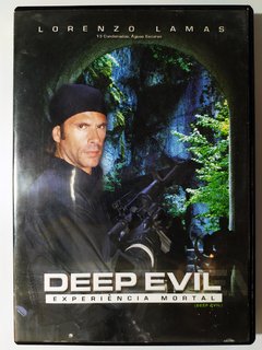 DVD Deep Evil Experiência Mortal Lorenzo Lamas Original