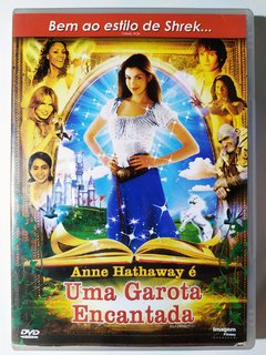DVD Uma Garota Encantada Anne Hathaway Ella Enchanted Original