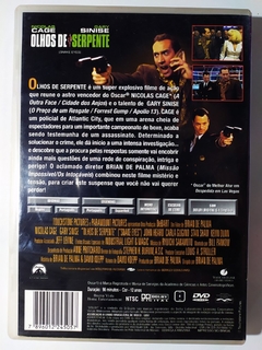 DVD Olhos De Serpente Nicolas Cage Gary Sinise Snake Eyes (Esgotado) - comprar online