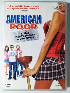 DVD American Poop A Vida Pós Faculdade É Uma Droga Original
