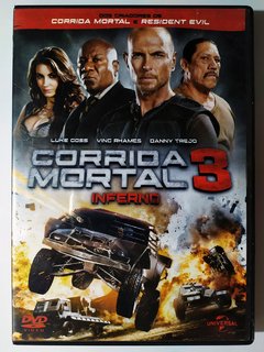 DVD Corrida Mortal 3 Luke Goss Ving Rhames Danny Trejo Original