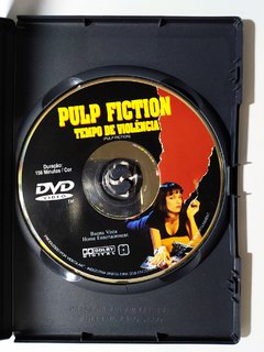 DVD Pulp Fiction Tempo De Violência Quentin Tarantino 1994 na internet