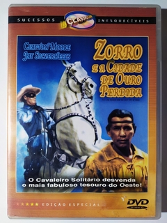 DVD Zorro E A Cidade De Ouro Perdida Clayton Moore 1958 Original (Esgotado)
