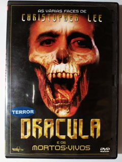 DVD Drácula E Os Mortos Vivos Christopher Lee Original 1990