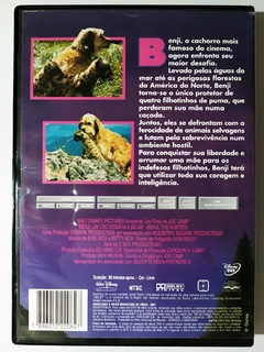 DVD Benji Um Cão Desafia A Selva Original Walt Disney 1987 B - comprar online