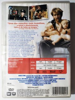 DVD Arizona Nunca Mais Nicolas Cage Holly Hunter 1986 Original - comprar online