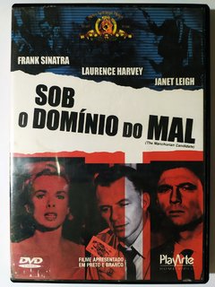 DVD Sob Domínio do Mal Frank Sinatra Laurence Harvey 1962 Original