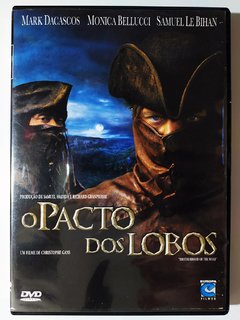 DVD O Pacto Dos Lobos Mark Dacascos Monica Bellucci Original