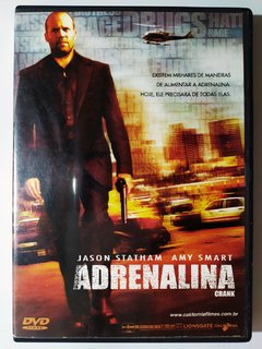 DVD Adrenalina Jason Statham Amy Smart Original Crank