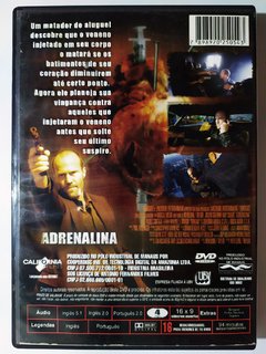 DVD Adrenalina Jason Statham Amy Smart Original Crank - comprar online