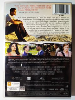 DVD Sete Vidas Will Smith Seven Pounds Rosario Dawson Original - comprar online