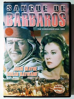DVD Sangue De Bárbaros John Wayne Susan Hayward 1955 Original The Conqueror