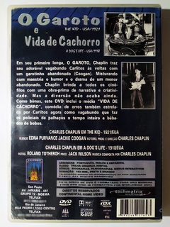 DVD Coleção Carlitos Volume 1 O Garoto e Vida de Cachorro Original Charles Chaplin (Esgotado) - comprar online