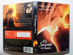 Imagem do DVD Nove e Meia Semanas de Amor Mickey Rourke Kim Basinger Original 9 1/2 Week Adrian Lyne