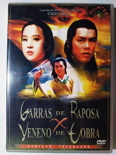 DVD Garras de Raposa x Veneno de Cobra Man Wah Original 1978