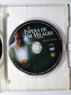 DVD A Espera de Um Milagre Tom Hanks The Green Mile Duplo Original Michael Clarke Duncan Frank Darabont - Loja Facine