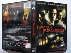 DVD Herança Paranormal Zoe Saldana Tim Daly Tom Arnold Original The Skeptic Tennyson Bardwell - Loja Facine