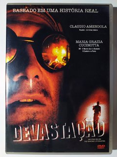 DVD Devastação Claudio Amendola Maria Grazia Cucinotta Original Inferno Below The Marcinelle Disaster