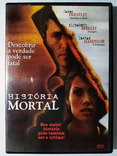 DVD História Mortal Jason Priestley Elizabeth Berkley Original Eric Weston