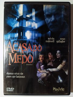DVD A Cada Do Medo Malcolm McDowell Megan Gallagher Original Inhabited Kelly Sandefur