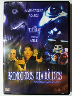 DVD Brinquedos Diabólicos Corey Feldman Vanessa Angel Original Puppet Master Vs Demonic Toys Ted Nicolau