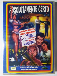 DVD Absolutamente Certo Anselmo Duarte Dercy Gonçalves 1957 Original Vera Cruz Nacional