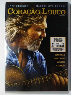 DVD Coração Louco Jeff Bridges Maggie Gyllenhaal Original Crazy Heart Scott Cooper