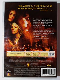 Dvd A Paixão De Cristo Mel Gibson Jim Caviezel Original 2004 - comprar online
