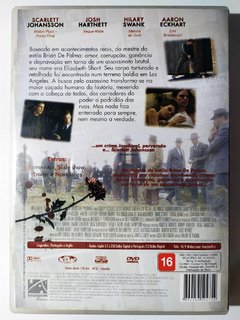 Dvd Dália Negra Josh Hartnett Scarlett Johansson Original - comprar online